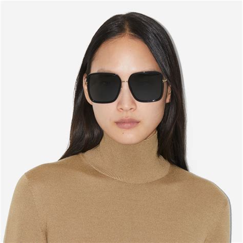 burberry oversized square sunglasses|burberry women's polarized sunglasses.